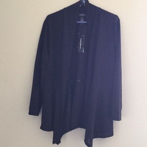 Karen brooks 2X handkerchief hem light blazer